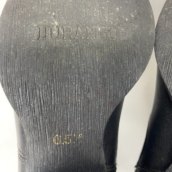 Durango City Philly Shorty Leather Side Zip Boot Black Size 6.5 - Picture 9 of 11